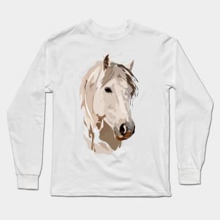White Horse Long Sleeve T-Shirt